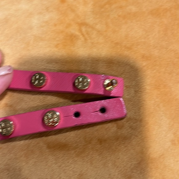 Tory Burch wrap around leather bracelet. EUC - Picture 4 of 5